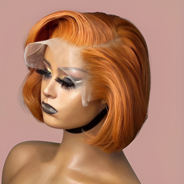 Lace frontal pixie wig