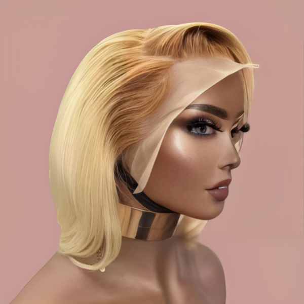 Lace frontal pixie wig